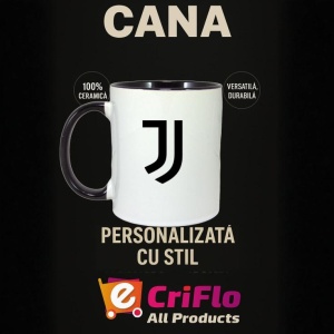 Cana Juventus FC Italia , cu logoul stema echipei, Cadoul Perfect - Img 35