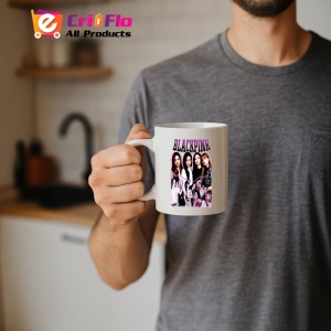 Cana K-POP cu formatia trupa KPOP BLACK PINK 602 - Img 16
