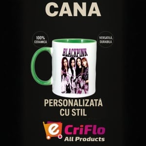 Cana K-POP cu formatia trupa KPOP BLACK PINK 602 - Img 23