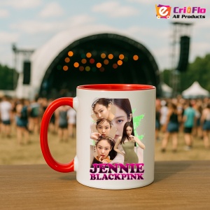 Cana K-POP cu formatia trupa KPOP BLACKPINK JENNIE 616 - Img 45