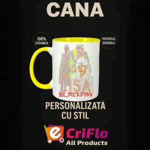 Cana K-POP cu formatia trupa KPOP BLACKPINK LISA 4 617 - Img 33