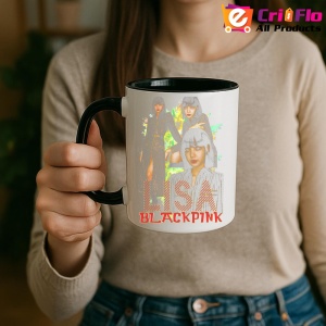 Cana K-POP cu formatia trupa KPOP BLACKPINK LISA 4 617 - Img 35