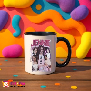Cana K-POP cu formatia trupa KPOP JENNIE BLACK PINK 670 - Img 37