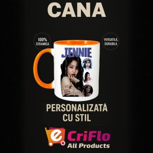 Cana K-POP cu formatia trupa KPOP JENNIE KIM 672 - Img 43