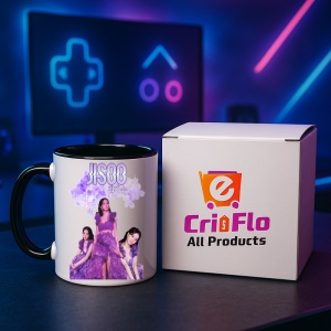 Cana K-POP cu formatia trupa KPOP JISSO PURPLE 684 - Img 34
