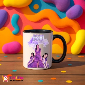 Cana K-POP cu formatia trupa KPOP JISSO PURPLE 684 - Img 37