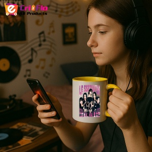 Cana K-POP cu formatia trupa KPOP LE SSERAFIM 699 - Img 30