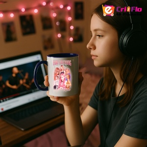 Cana K-POP cu formatia trupa KPOP PARK CHAEYOUNG ROSE 724 - Img 25