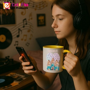 Cana K-POP cu formatia trupa KPOP ROSE 3 726 - Img 30