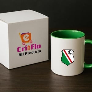 Cana Legia Warsaw Polonia , cu logoul stema echipei, Cadoul Perfect - Img 19