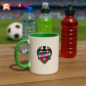 Cana Levante UD Spania , cu logoul stema echipei, Cadoul Perfect - Img 21