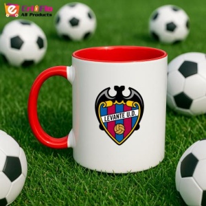 Cana Levante UD Spania , cu logoul stema echipei, Cadoul Perfect - Img 46