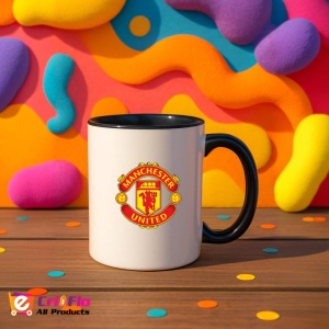 Cana Manchester United FC Anglia , cu logoul stema echipei, Cadoul Perfect - Img 36