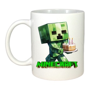 Cana Minecraft Creeper Cu Tort