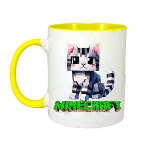 Cana Minecraft Pisica Gri - Img 6
