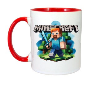 Cana Minecraft Steve Cu Sabie