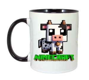 Cana Minecraft Vaca Cubica - Img 6