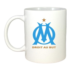 Cana Olympique de Marseille Franta , cu logoul stema echipei, Cadoul Perfect - Img 2