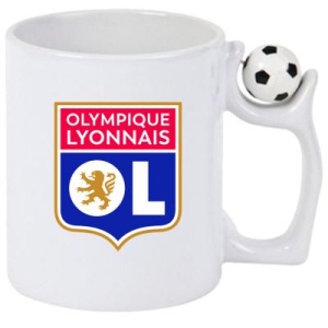 Cana Olympique Lyonnais Franta , cu logoul stema echipei, Cadoul Perfect