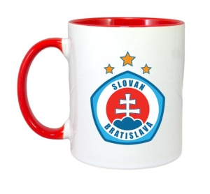 Cana SK Slovan Bratislava Slovacia , cu logoul stema echipei, Cadoul Perfect - Img 8