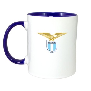 Cana SS Lazio Italia , cu logoul stema echipei, Cadoul Perfect - Img 4