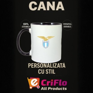 Cana SS Lazio Italia , cu logoul stema echipei, Cadoul Perfect - Img 35