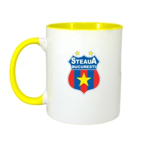 Cana Steaua Bucuresti , cu logoul stema echipei, Cadoul Perfect - Img 5