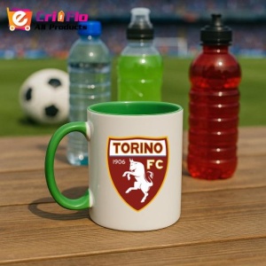 Cana Torino FC Italia , cu logoul stema echipei, Cadoul Perfect - Img 21