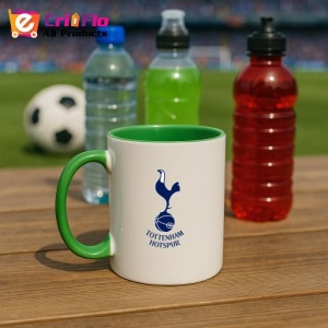 Cana Tottenham Hotspur Anglia , cu logoul stema echipei, Cadoul Perfect - Img 21
