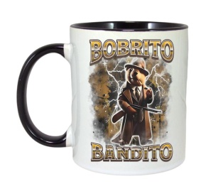 Cana Tralalero TraLaLa cu Bobrito Bandito Funny Italian Brainrot Meme Humor - Img 5