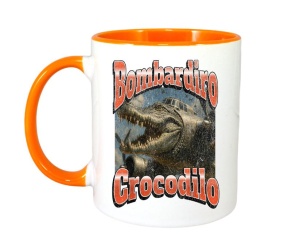 Cana Tralalero TraLaLa cu Bombadiro Crocodilo Funny Italian Brainrot Meme Graphic - Img 6