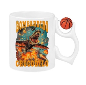 Cana Tralalero TraLaLa cu Bombadiro Crocodilo Meme Crocodilo Fire - Italian Brainrot - Img 8