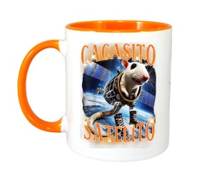 Cana Tralalero TraLaLa cu Cacasito Satelito Italian Brainrot Silly Rat Meme - Img 5