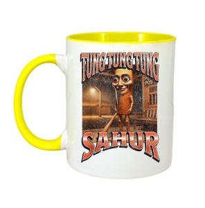 Cana Tralalero TraLaLa cu Tung Tung Sahur Funny Italian Brainrot Meme Graphic - Img 4