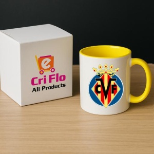 Cana Villarreal_CF Spania , cu logoul stema echipei, Cadoul Perfect - Img 29
