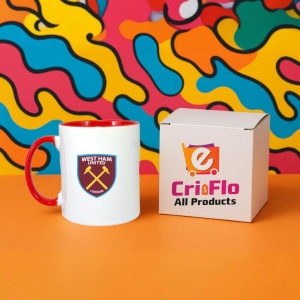 Cana West Ham United FC Anglia , cu logoul stema echipei, Cadoul Perfect - Img 44