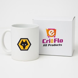 Cana Wolverhampton Wanderers Anglia , cu logoul stema echipei, Cadoul Perfect - Img 14