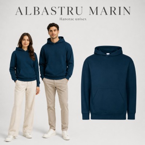 Hanorac Unisex Damă și Bărbați cu Glugă – 60% Bumbac, Interior Pieptănat, 280 g/m², XS–4XL - Img 12