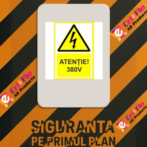 Indicator Atentie 280v, Sticker autocolant - Img 3