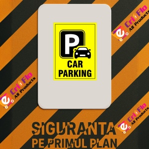 Indicator Car parking Sign, Sticker autocolant - Img 3