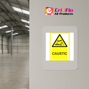 Indicator Caustic, Sticker autocolant - Img 4