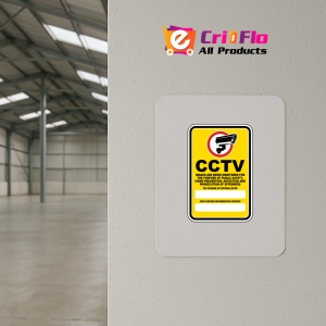 Indicator CCTV Images Are Being Monitored Sign, Sticker autocolant - Img 3