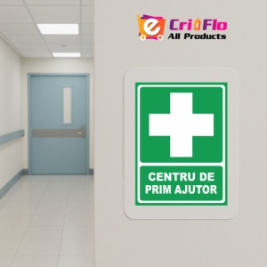 Indicator Centru prim ajutor, Sticker autocolant - Img 5
