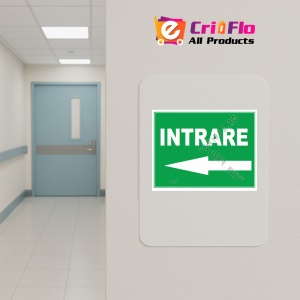 Indicator Cu intrare prin stanga, Sticker autocolant - Img 5