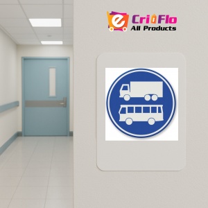 Indicator de avertizare pentru benzi de autobuze si camioane, Sticker autocolant - Img 4