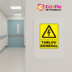 Indicator De avertizare pentru tablou general, Sticker autocolant - Img 4