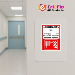 Indicator De informare hidranti, Sticker autocolant - Img 4