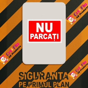 Indicator De informare nu parcati, Sticker autocolant - Img 2