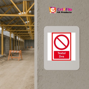 Indicator De interzicere parcare cu textul personalizat, Sticker autocolant - Img 5