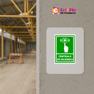 Indicator De securitate centrala de incendiu, Sticker autocolant - Img 5